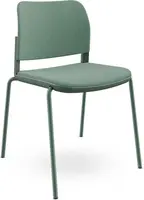 LD SEATING Konferenčná stolička DUO,DU-03-N7, zelená kostra, celočalúnená