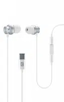Sluchátka Cellularline SPARROW s konektorem USB-C, bílá