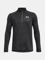 Chlapecké tričko Under Armour UA Tech 2.0 1/2 Zip-GRY - Kluci