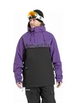 Pánská snb & ski bunda meatfly slinger fialová/černá s