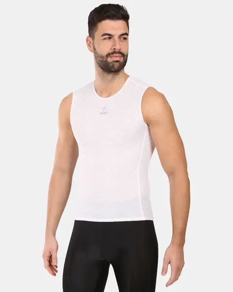 Unisex funkční tílko pro aktivní životní styl kilpi netty-u bílá s