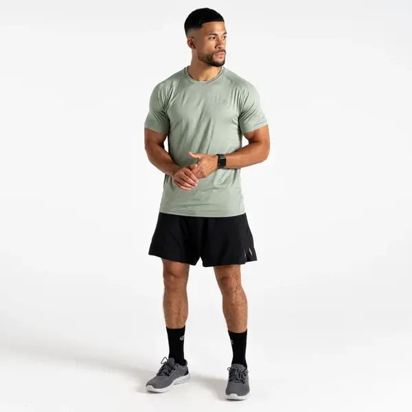 Pánské funkční tričko dare2b persist světle zelená xxl