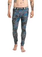 Pánské termo kalhoty meatfly sloan šedá/modrá l