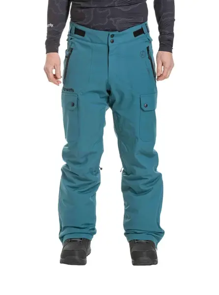 Meatfly pánské SNB & SKI kalhoty Gary Deep Ocean | Modrá | Velikost XL