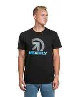 Meatfly pánské tričko Dais Black | Černá | Velikost S | 100% bavlna