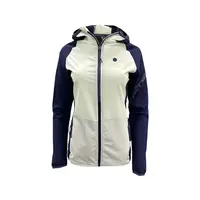 Dámská lehká bunda gts 403251 bílá/fialová 36