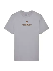 Fox pánské tričko Planet Moto Ss Prem Steel Grey | Šedá | Velikost L