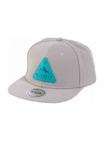 Meatfly kšiltovka Hornet Snapback Grey Peak | Šedá | Velikost One Size