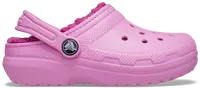 Dětské boty crocs classic lined růžová 33-34
