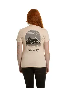 Meatfly dámské tričko Cordie Tapioca | Písková | Velikost XS | 100% bavlna