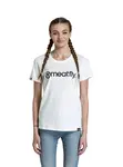 Meatfly dámské tričko Ladies MF Logo White | Velikost L