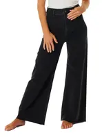 Rip curl dámské kalhoty Holiday Denim Washed Black | Černá | Velikost 31