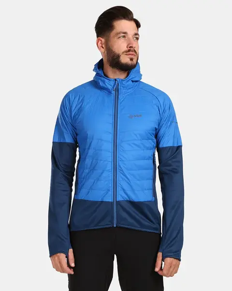 Pánská kombinovaná zateplená bunda kilpi gares-m modrá s