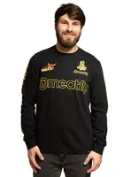 Meatfly pánské tričko s dlouhým rukávem Big Shock Dakar Black | Černá | Velikost XL | 100% bavlna