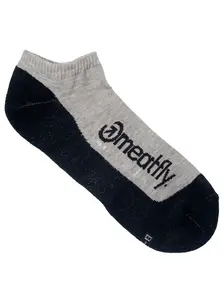 Meatfly ponožky Boot Grey | Šedá | Velikost M