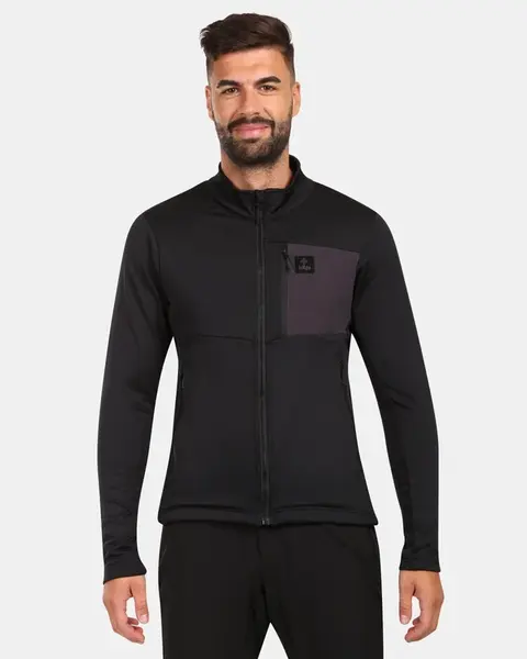 Pánská fleecová mikina kilpi erin-m černá 4xl