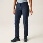 Dámské outdoroové kalhoty regatta questra v tmavě modrá 38