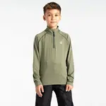 Dětské funkční tričko dare2b consist ii zelená 122-128