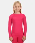 Dívčí bezešvé termo triko s dlouhým rukávem kilpi carol-jg růžová 10