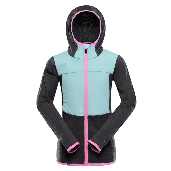 Dětská ultralehká funkční mikina alpine pro zollo modrá 116-122