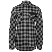 Dámská enduro flanelová košile silvini briona šedá/černá s