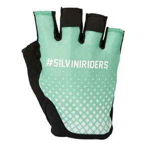 Unisex cyklistické rukavice silvini varena modrá/světle šedá m