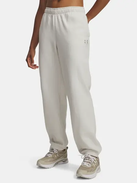 Dámské tepláky Under Armour UA Icon Vida Flc Jogger-WHT - Dámské