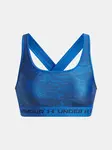 Under Armour Crossback Mid Print-BLU Women's Bra - Women's