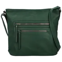 Dámská crossbody kabelka tmavě zelená - Firenze Edyta zelená