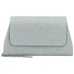 Dámska listová kabelka strieborná - Michelle Moon Vivien