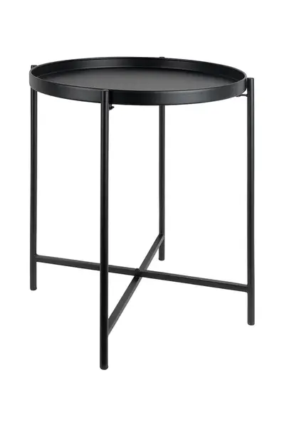 Stůl Leitmotiv 40 x 49 cm černá barva