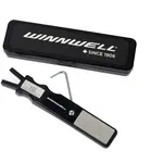 WINNWELL 3 IN 1 Brousek na brusle, černá, velikost