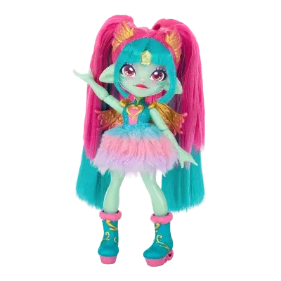 Pixlings panenka dračice - tyrkysová