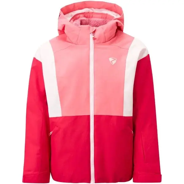 Ziener ABBE-Z Dětská lyžařská bunda, červená, velikost
