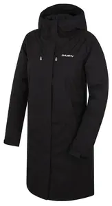 Husky Narvik L M, black Dámský hardshellový plněný kabát