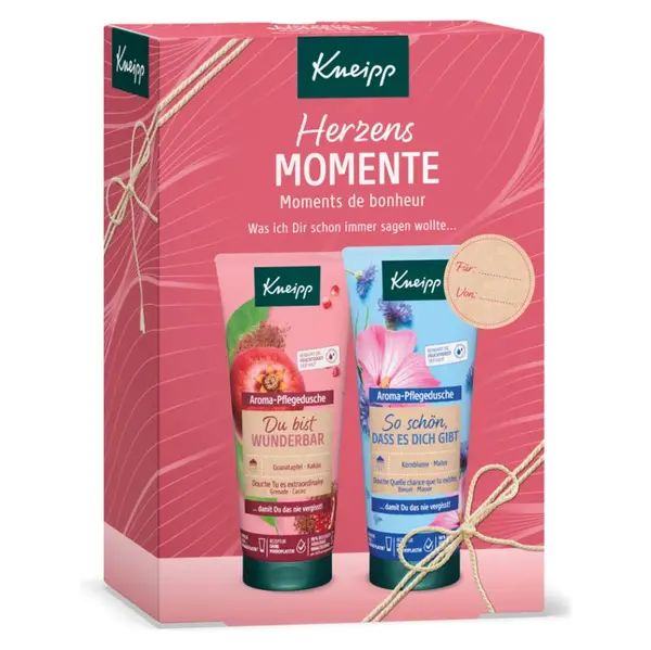 KNEIPP Od srdce Sprchové gely 2 x 200 ml Dárkové balení