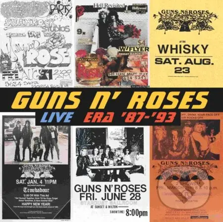 Guns N’ Roses: Live Era ’87–’93 (Black Vinyl) - Guns N' Roses, Guns N' Roses