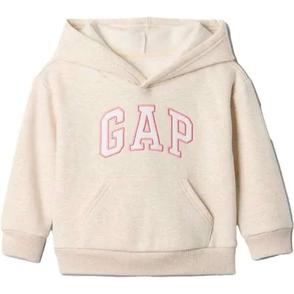 GAP V-LOGO PO Dětská mikina, béžová, velikost 4Y