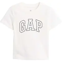 GAP V-FRCH SS LOGO COLOR IN T Dětské tričko, bílá, velikost 4Y