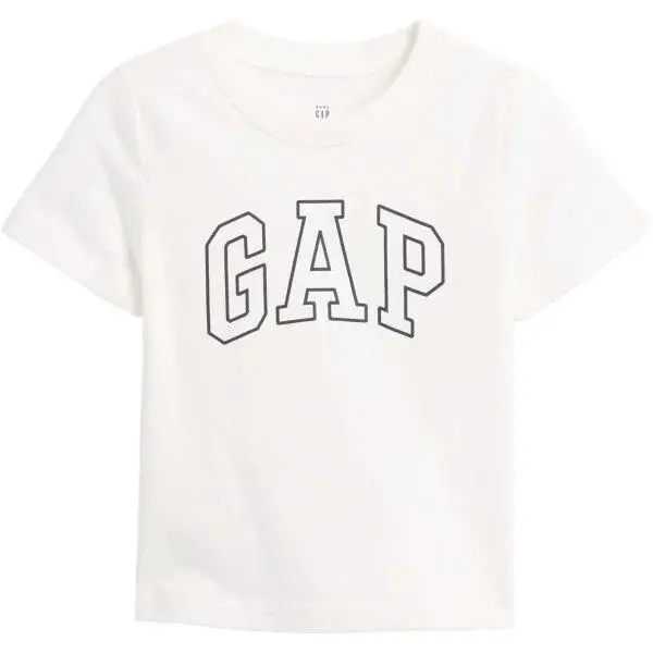 GAP V-FRCH SS LOGO COLOR IN T Dětské tričko, bílá, velikost 4Y