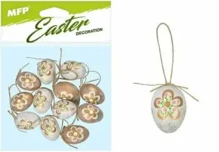 Vajíčka plast 4cm/12ks GWF