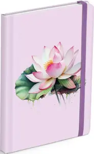 Blok s gumkou 13 x 18cm, 120 listů, linka