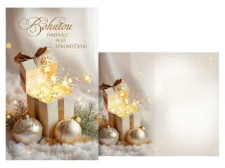 Přání srdečné malé M18-184 Z