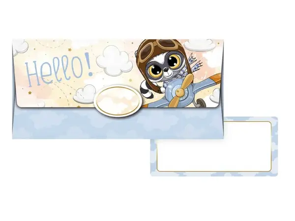 Obálka na peníze de 55-072