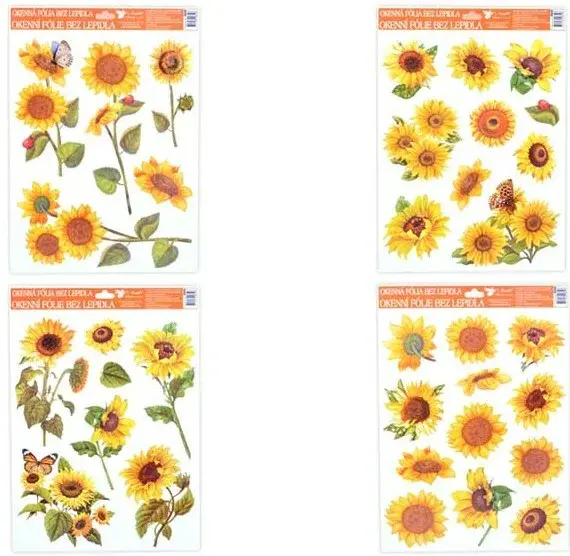 Okenní fólie - Slunečnice