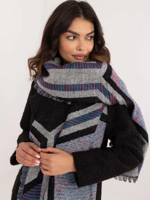 Scarf-AT-SZ-2101.22P-grey-black