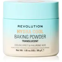 Makeup Revolution Hydra Cool Loose Baking Powder rozjasňující sypký pudr s chladivým účinkem 30 g