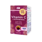 GS Vitamin C500 s echinaceou, 70+40 tablet NAVÍC, dárkové balení 2025