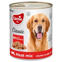 CARNIE Classic mäsový mix kúsočky v želé 800 g (4479)