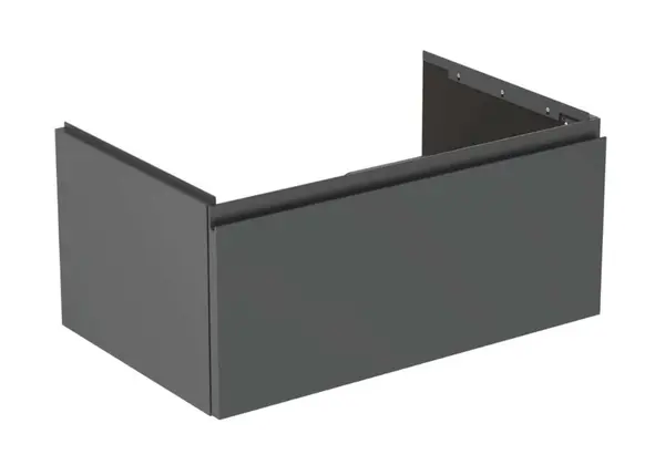 Ideal Standard Finesse - Umývadlová skrinka, 80x51x37 cm, 1 zásuvka, matný antracit E3392Y2